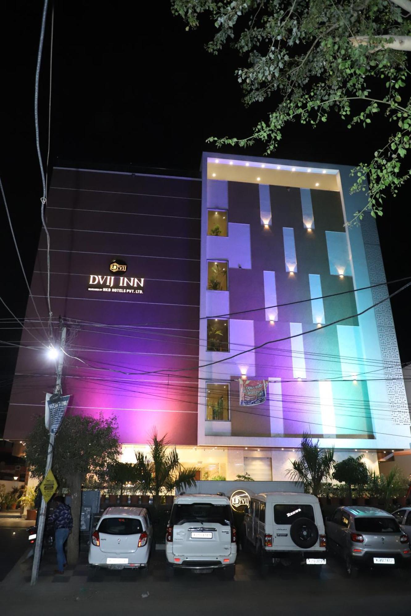Hotel Dvij Inn Jaipur Exteriör bild